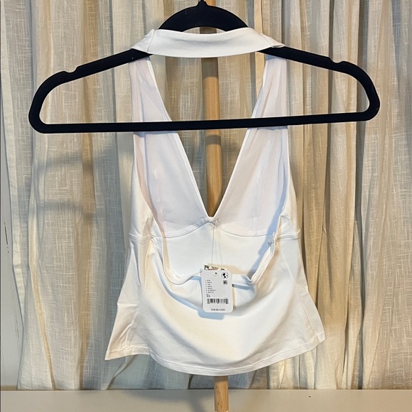 Intimately Free People White Halter Top, Size XS - Picture 2 of 3